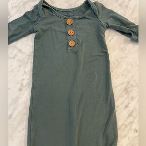 Caden Lane Newborn gown and matching robe